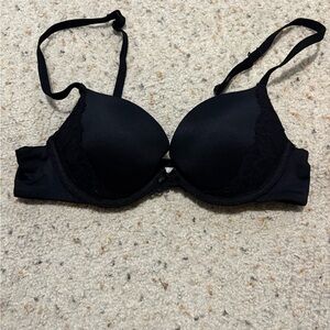 Elegant Black Lace Bra